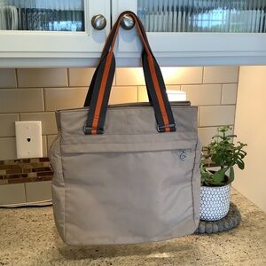 Morgan DeToi Tote Tan Nylon Bag